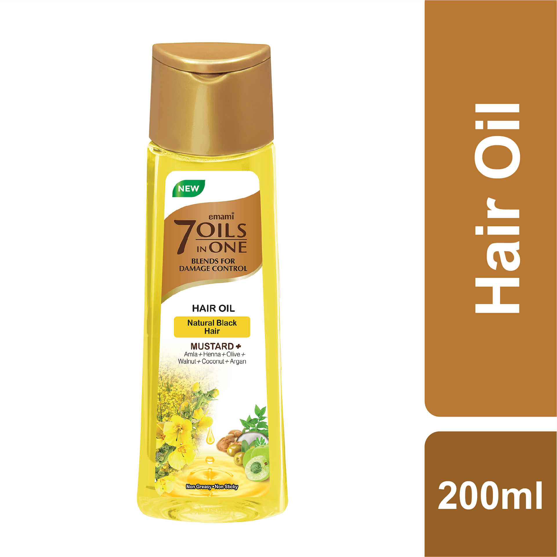 Emami 7 Oils In One Mustard+ Hair Oil 200ml