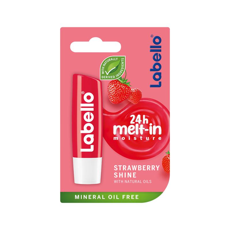 Labello Strawberry Shine Caring Lip Balm – 4.8gm
