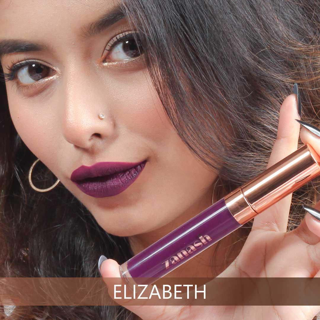 Zanash Liquid Matte Lipstick Elizabeth – 4.5ml