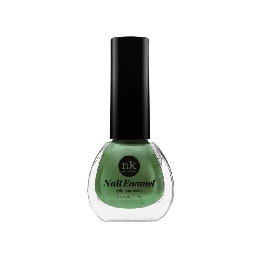 Nicka K Nail Enamel with hardeners Green Apple 50 – 15ml
