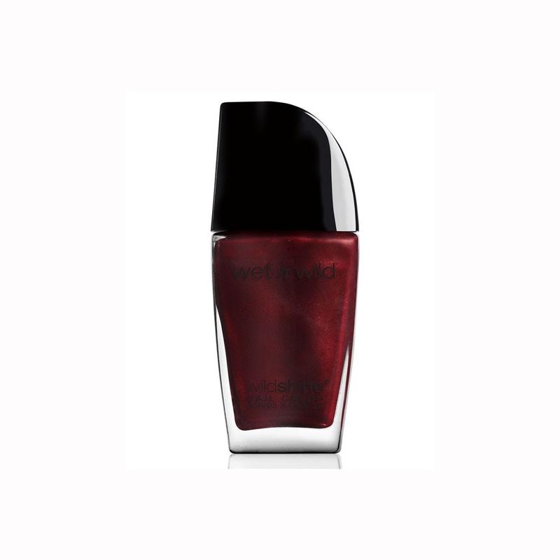 Wet n Wild Wild Shine Nail Color- Burgundy Frost – 12.3ml