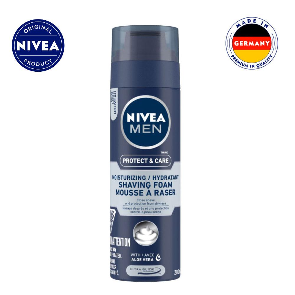 Nivea Protect & Care Shaving Foam (Germany) – 200ml