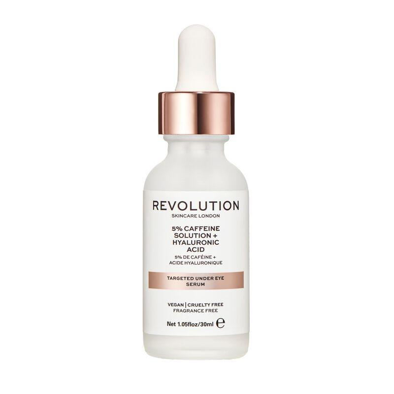 Revolution Skincare Targeted Under Eye Serum - 5% Caffeine + Hyaluronic Acid Serum – 30ml