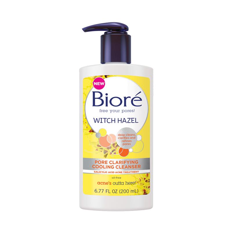 Biore Witch Hazel Pore Clarifying Cooling Cleanser With Salicylic Acid – 200ml