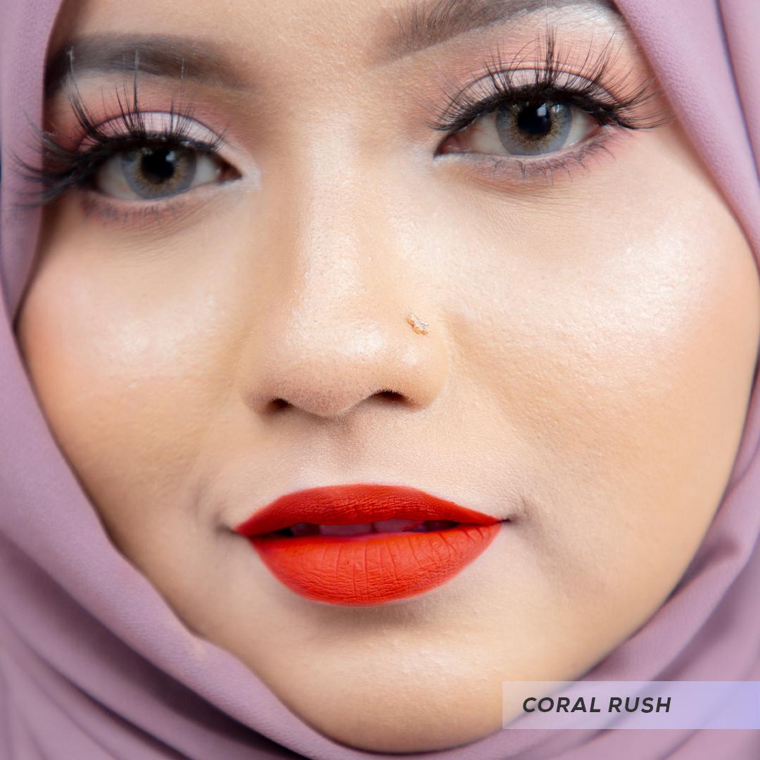 LAFZ Halal Lip Color Coral Rush – 5.5ml