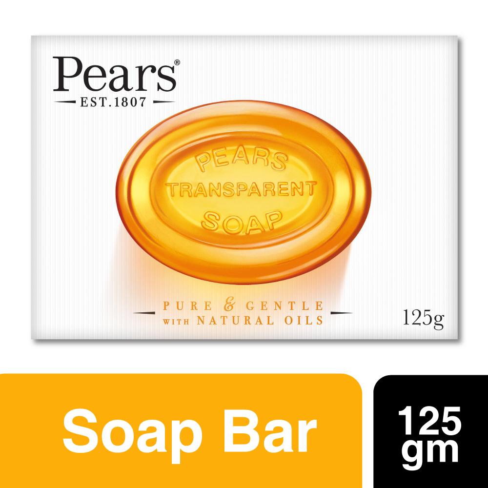 Pears Transparent Soap Amber Natural Oils – 125gm