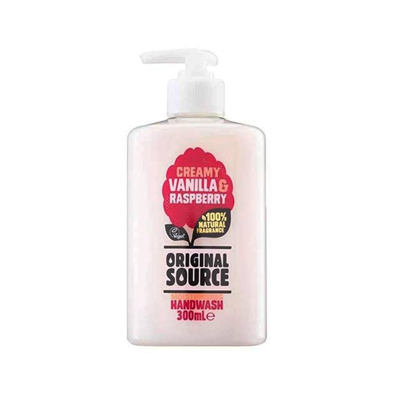 Original Source Creamy Vanilla & Raspberry Moisturising Handwash – 300ml