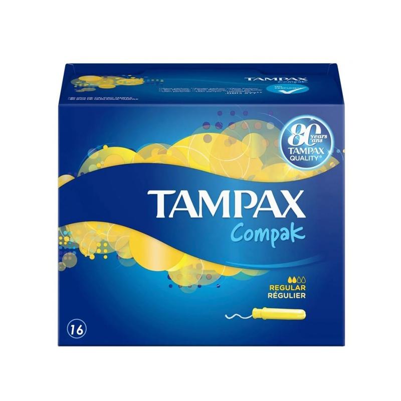 Tampax Compak Regular Tampons 16units