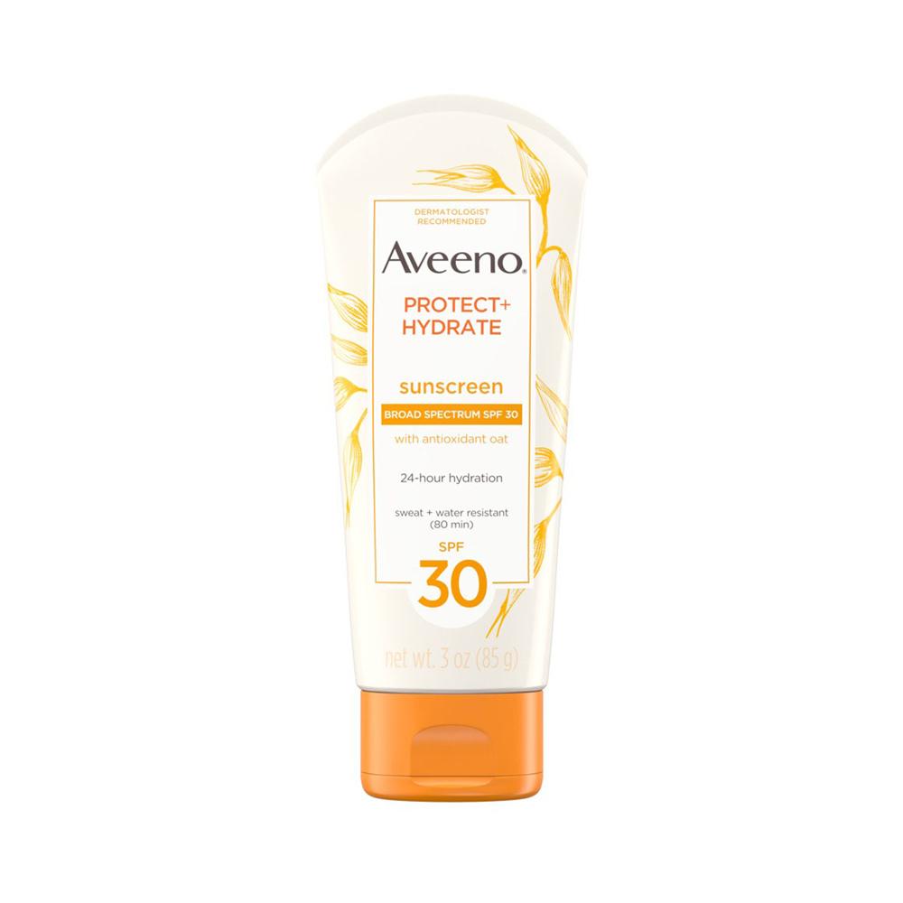 Aveeno Protect + Hydrate Lotion Sunscreen With Broad Spectrum SPF 30 – 85gm