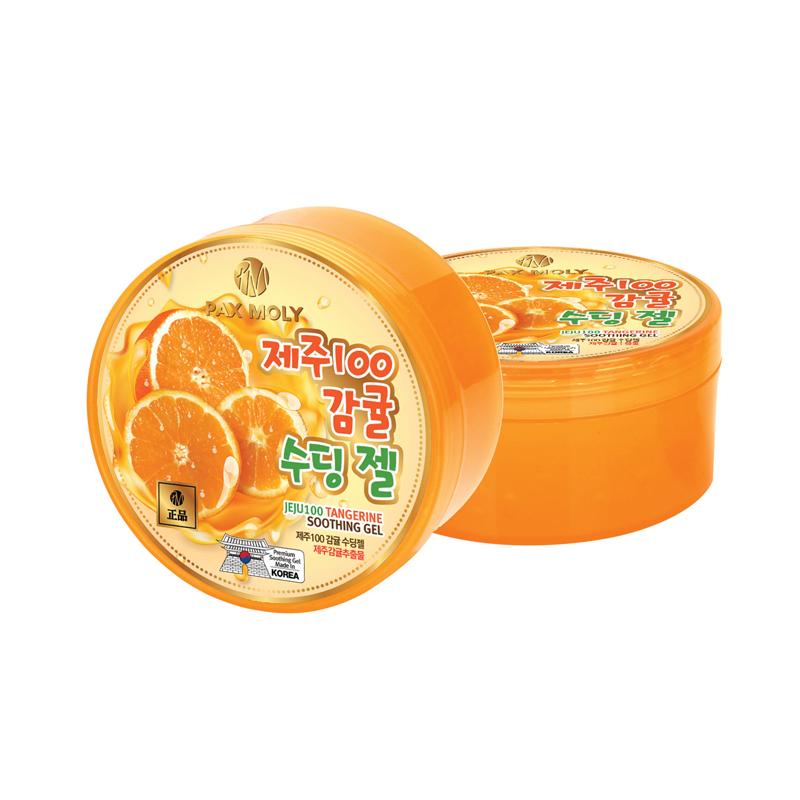 Paxmoly Jeju100 Tangerine Soothing Gel – Pax Moly – 300gm