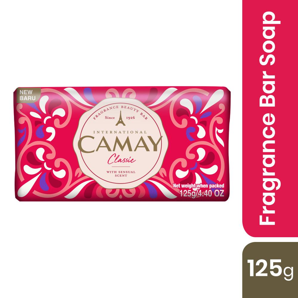 Camay Classic Soap Bar with Sensual Scent – 125gm