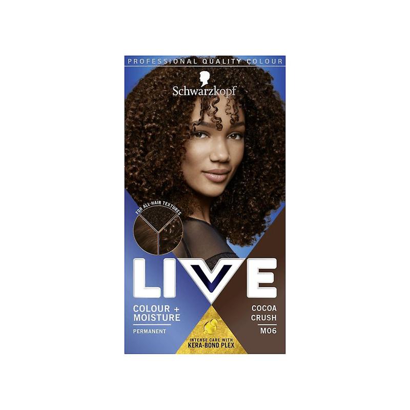 Schwarzkopf LIVE Colour + Moisture Permanent Hair Dye - Cocoa Crush MO6