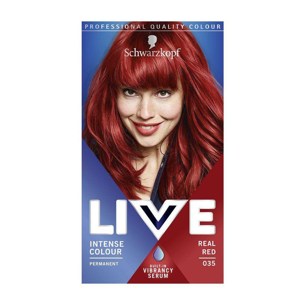 Schwarzkopf LIVE Intense Colour Permanent - Real Red