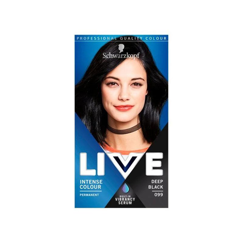 Schwarzkopf LIVE Intense Lightener Permanent - Deep Black