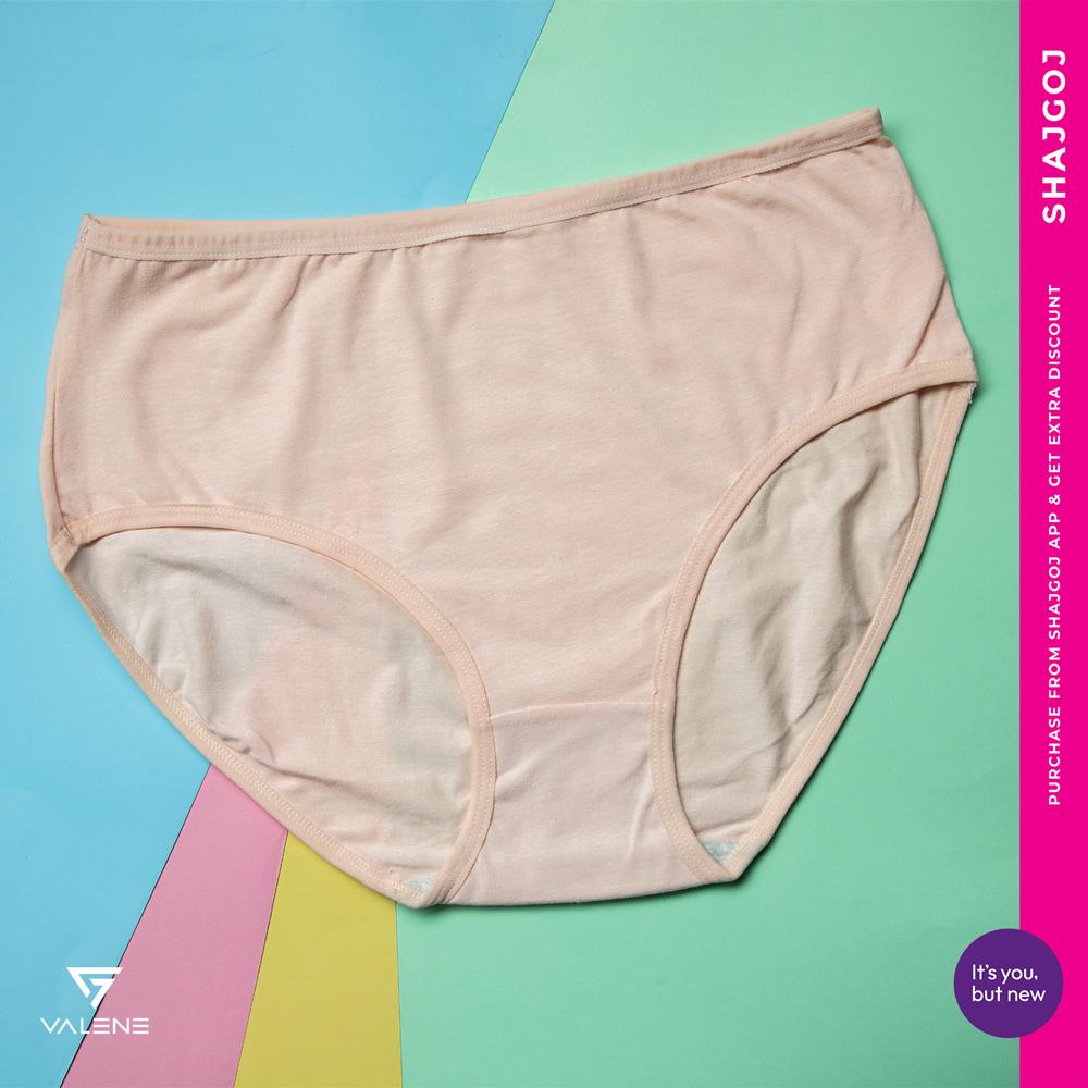 Valene All Weather Super Soft Cotton Panty -Butter Cream