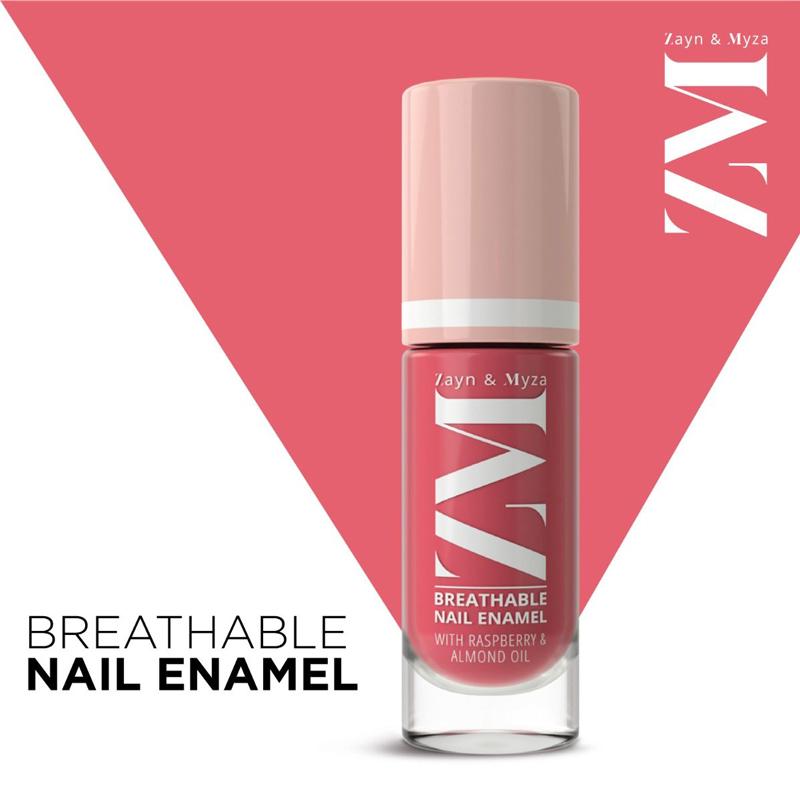Zayn & Myza Breathable Nail Enamel Rose Macaroon – 6ml