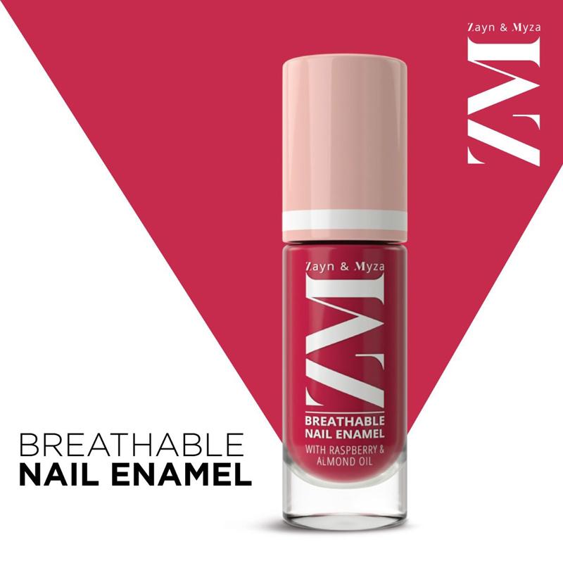 Zayn & Myza Breathable Nail Enamel Strawberry Jelly – 6ml