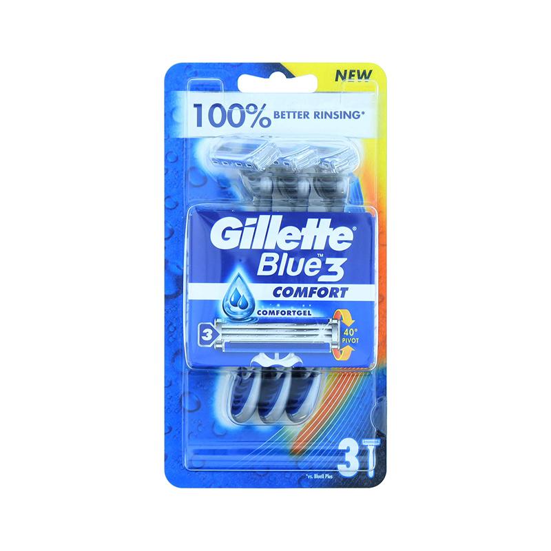 Gillette Blue 3 Comfort Disposable Razor 3pcs