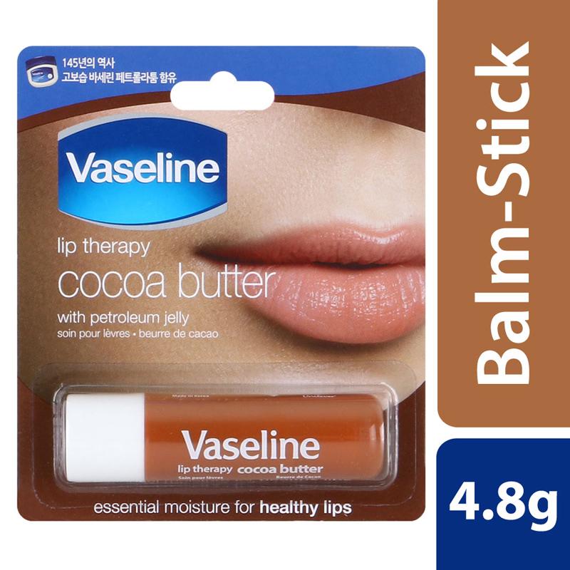 Vaseline Lip Therapy Cocoa Butter Balm Stick – 4.8gm