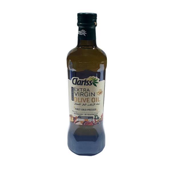 Clariss Olive Oil Extra Virgin Glass Bottle – 500ml