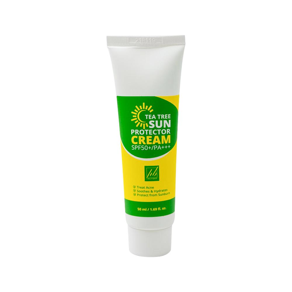 HB Factory Tea Tree Sun Protector Cream – 50ml