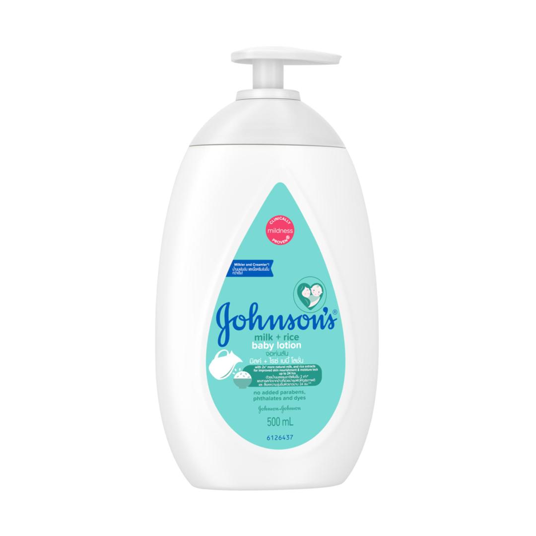 Johnson's Baby Milk + Rice Lotion (Malaysia) – 500ml