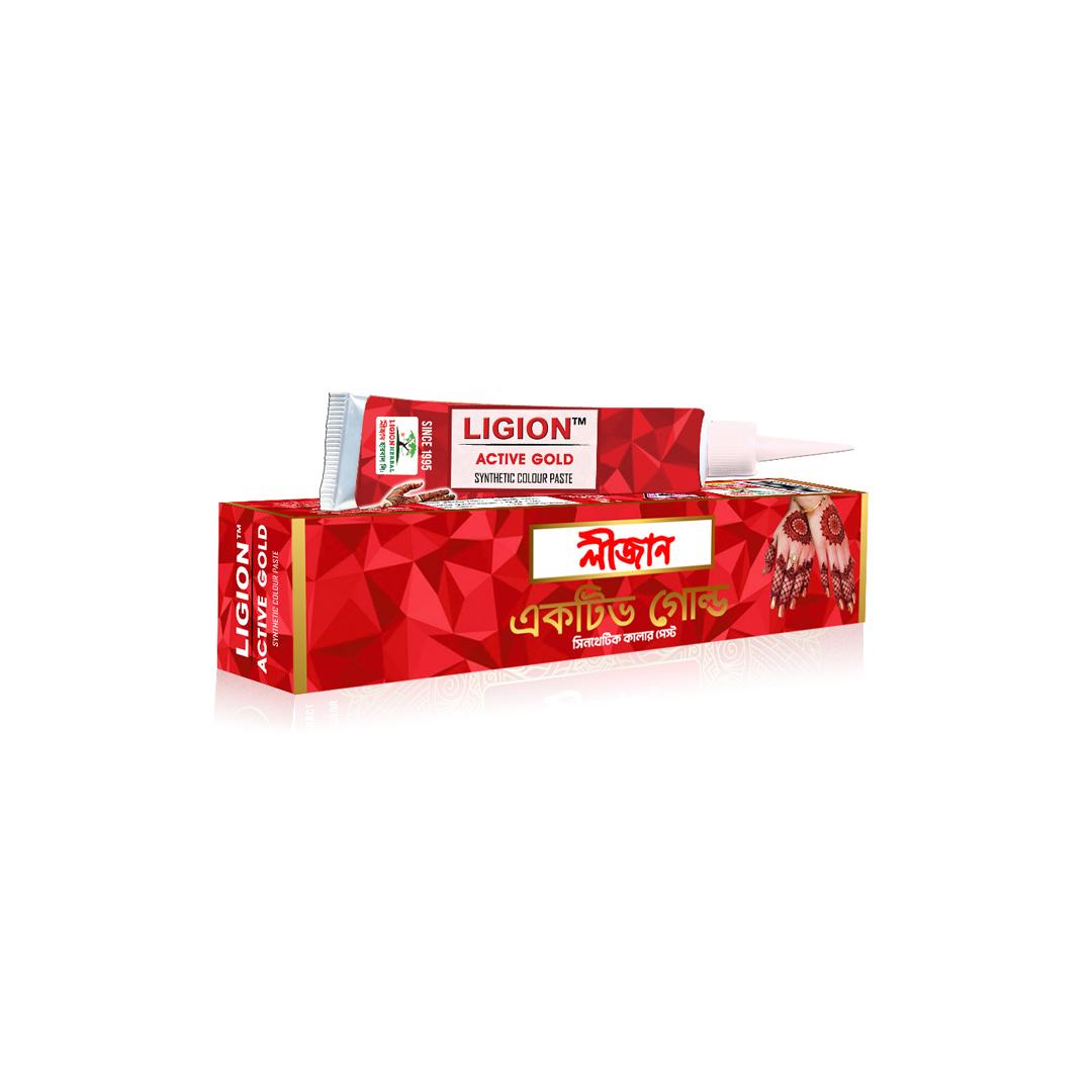 Ligion Active Gold Mehedi – 25gm