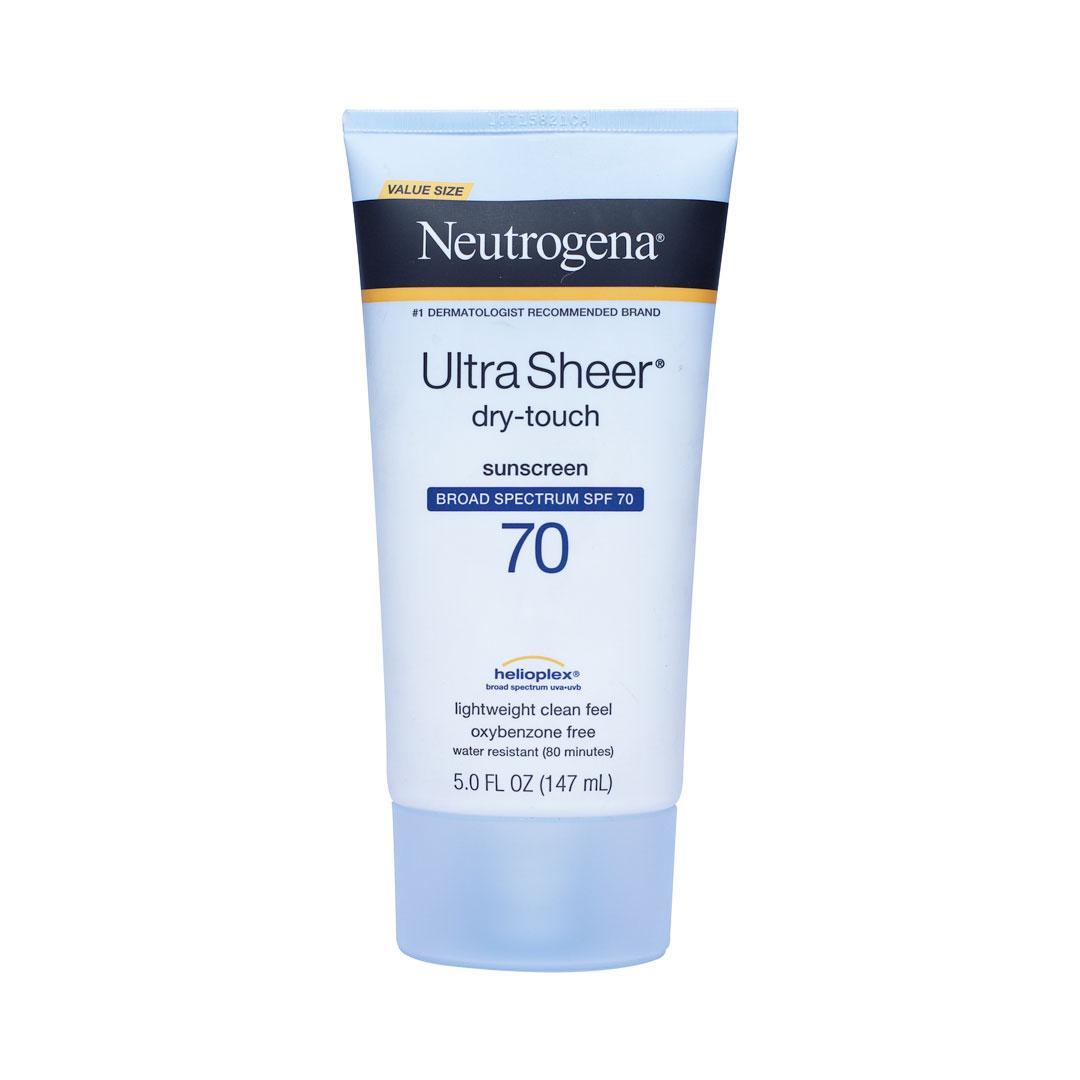 Neutrogena Ultra Sheer Dry-Touch Broad Spectrum SPF 70 Sunscreen – 147ml