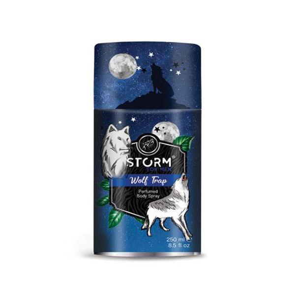 Storm Perfumed Deodorant Body Spray For Men Wolf Trap – 250ml