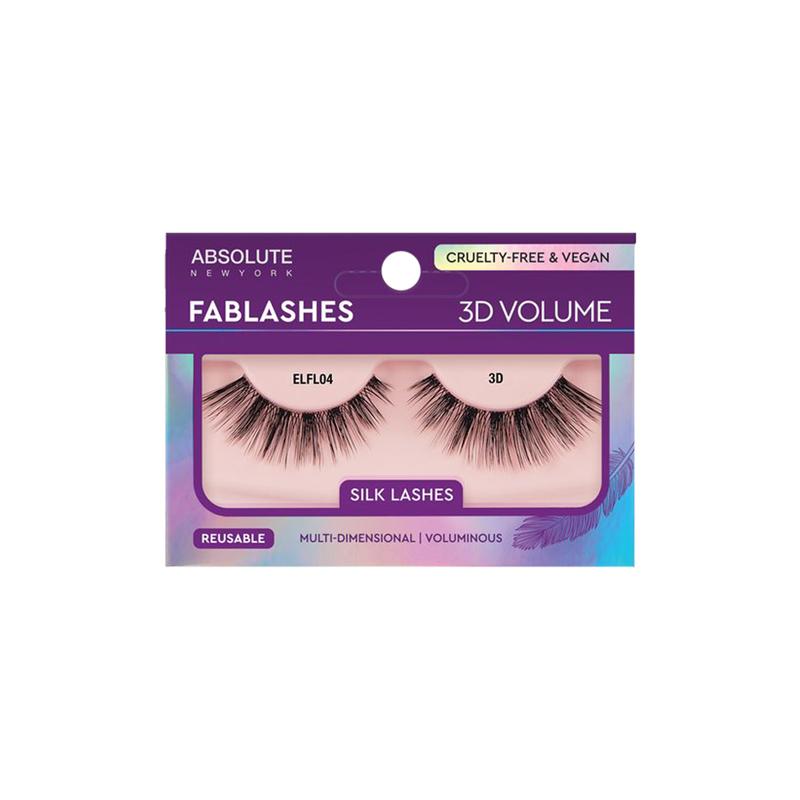 Absolute New York 3D Volume Reusable Eye Lashes-ELFL04
