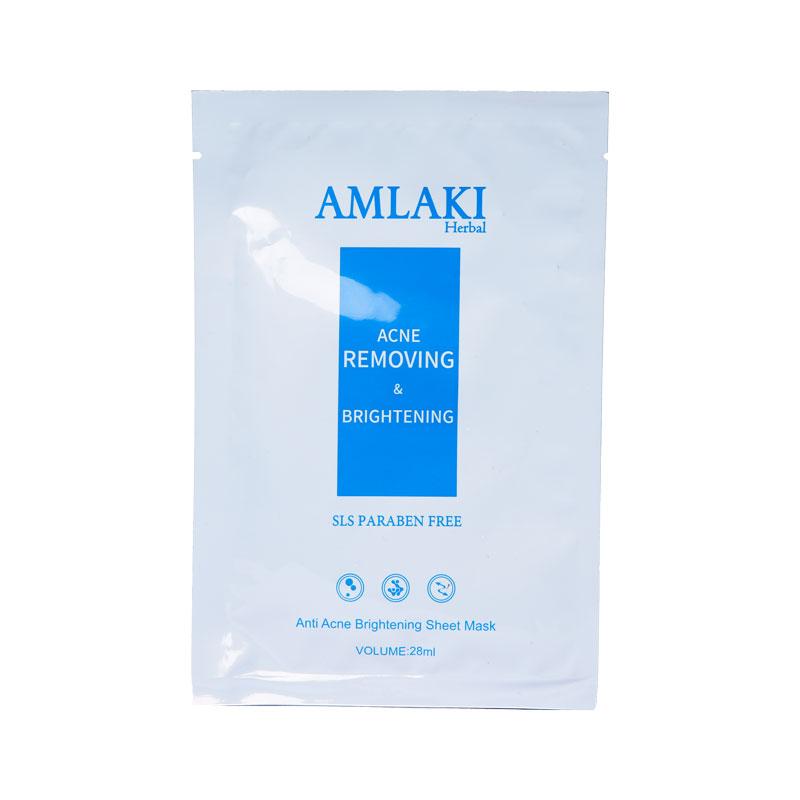 Amlaki Herbal Acne Removing & Brightening Sheet Mask – 28ml