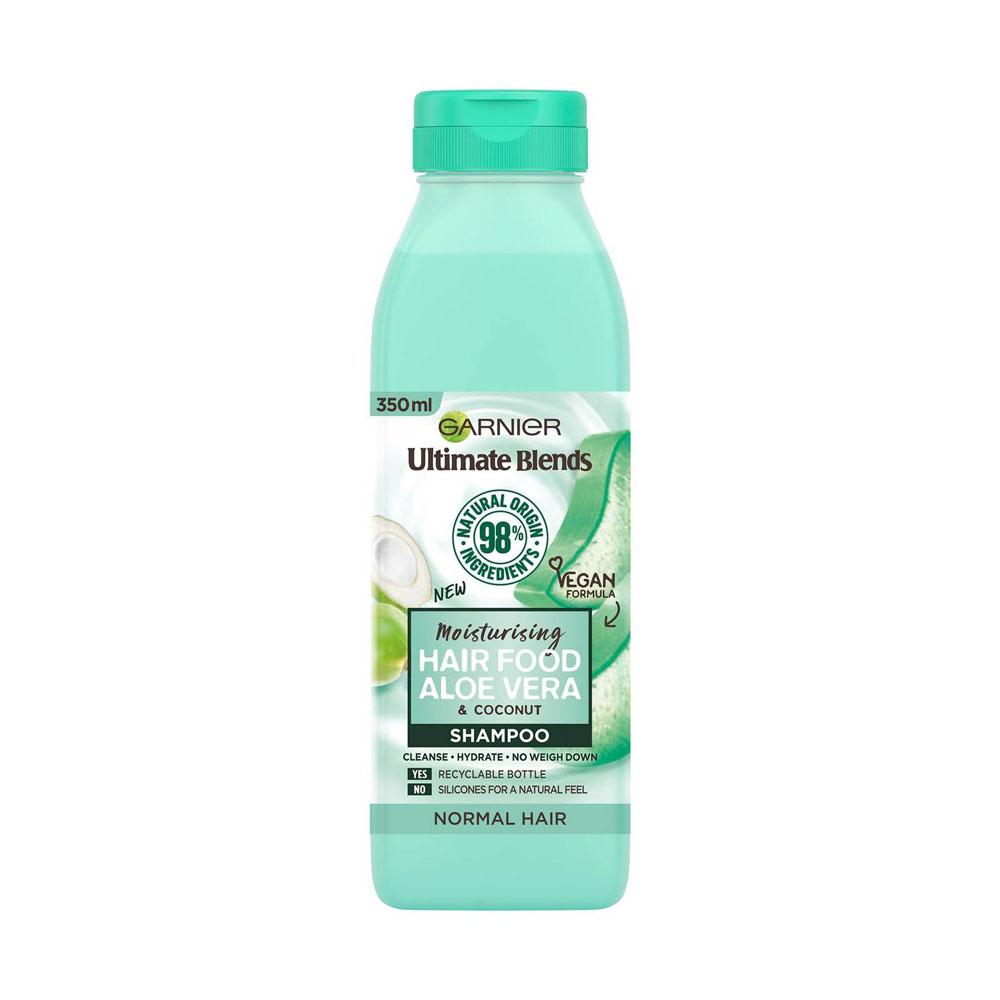 Garnier Ultimate Blends Hair Food Aloe Vera & Coconut Shampoo – 350ml