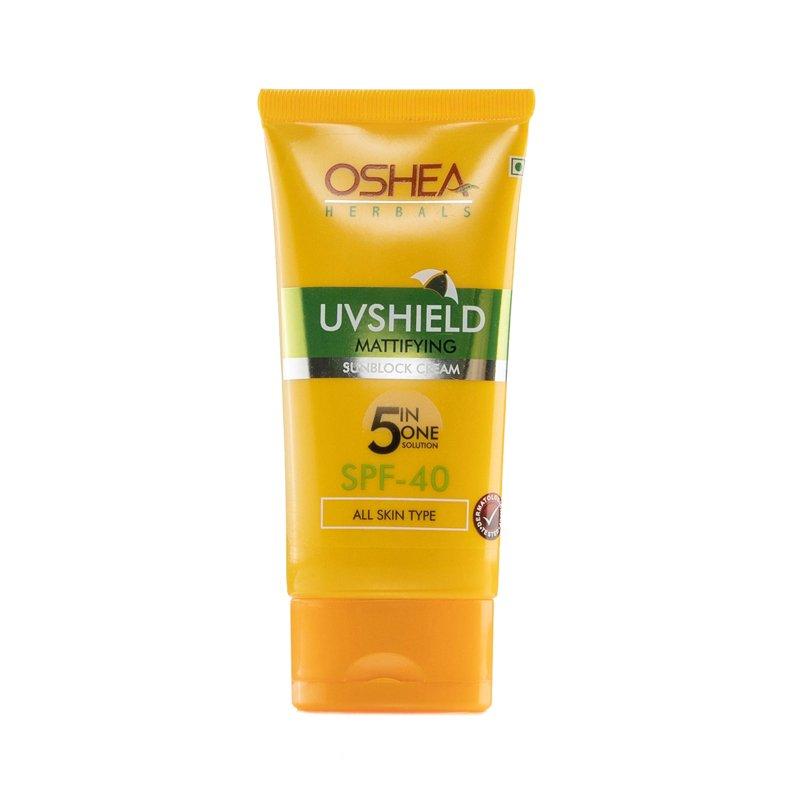 Oshea Herbals UV Shield Sun Block Mattifying SPF 40 – 60gm