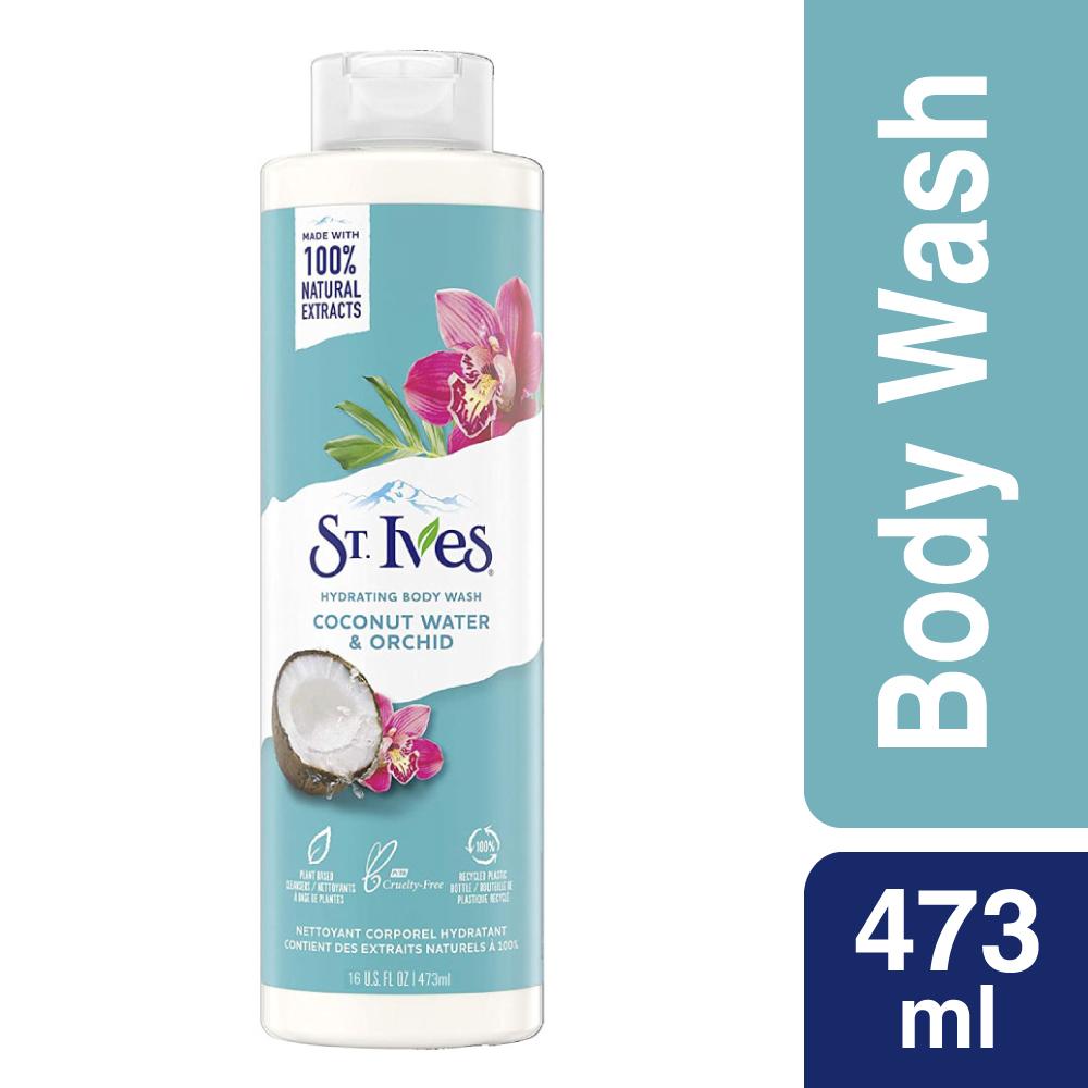 St. Ives Hydrating Body Wash Coconut Water & Orchid – 473ml