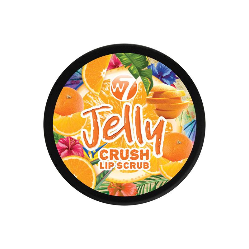 W7 Jelly Crush Lip Scrub Outrageous Orange – 6gm