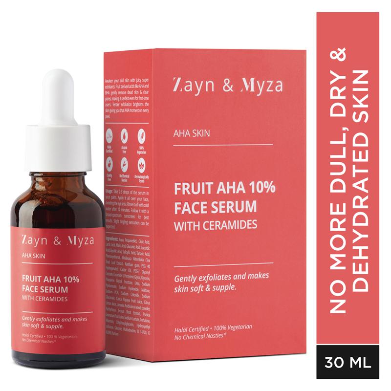 Zayn & Myza Fruit AHA 10% Face Serum – 30ml