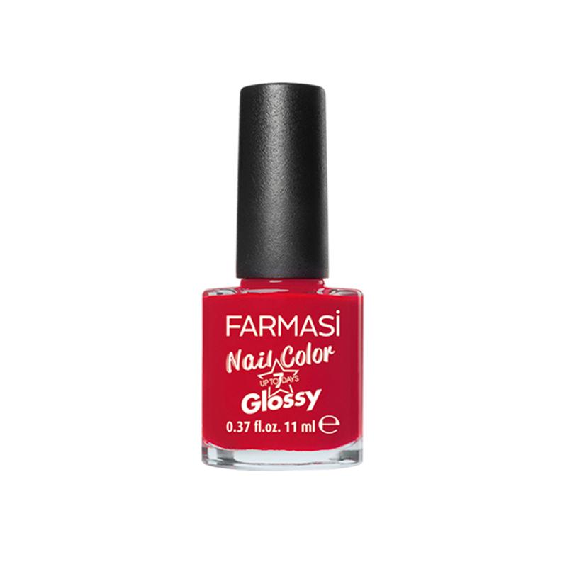Farmasi Nail Color Glossy FR 07 Scarlet – 11ml