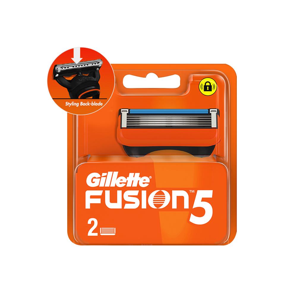 Gillette Fusion Manual Shaving Razor Blades - 2s Pack (Cartridge)