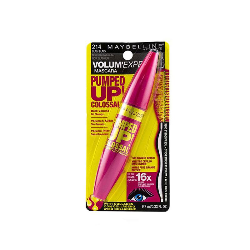 Maybelline Pumped Up Colossal Volum' Express Mascara Glam Black 214 – 9.5ml