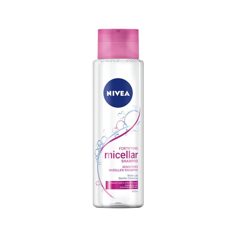 Nivea Fortifying Micellar Shampoo for Fragile Hair and Sensitive Scalp – 400ml