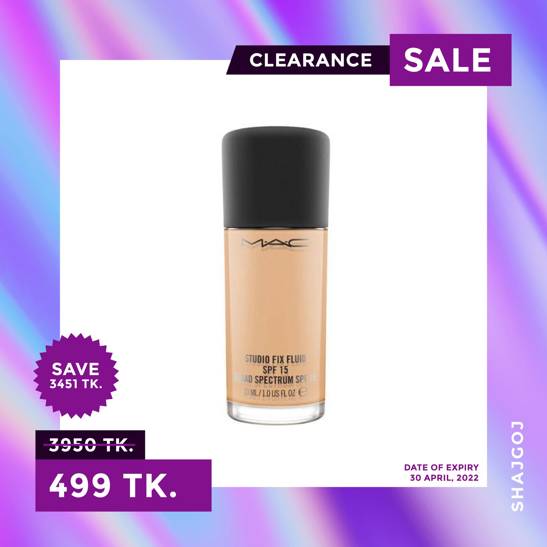 M.A.C Studio Fix Fluid SPF 15 Foundation- NC 37 30.0 ml (Expiry 4/30/2022) 1526 – 30ml