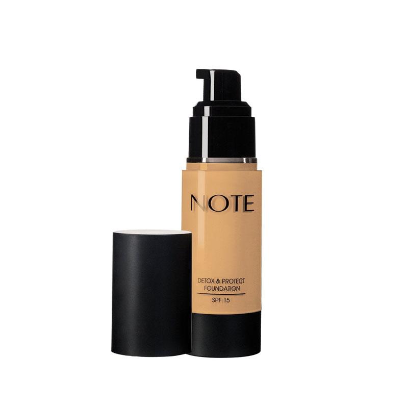 Note Detox And Protect Foundation 04 Pump Sand – 35ml