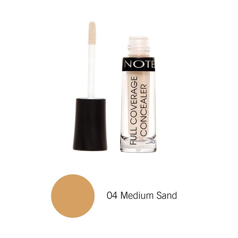 Note Full Coverage Liquid Concealer 04 Medium Sand – 2.3ml