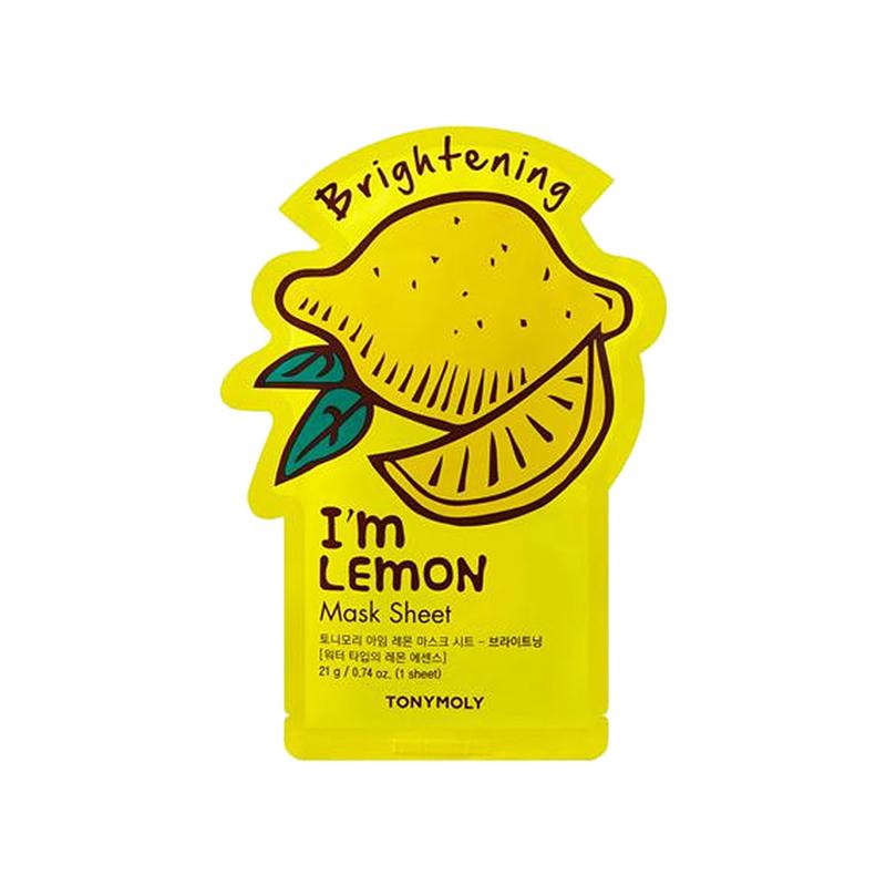 Tonymoly I'm Lemon Brightening Sheet Mask – 21gm