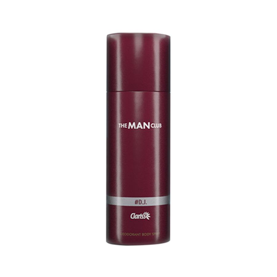 Clariss The Man Club Deodorant Body Spray D.J. – 175ml