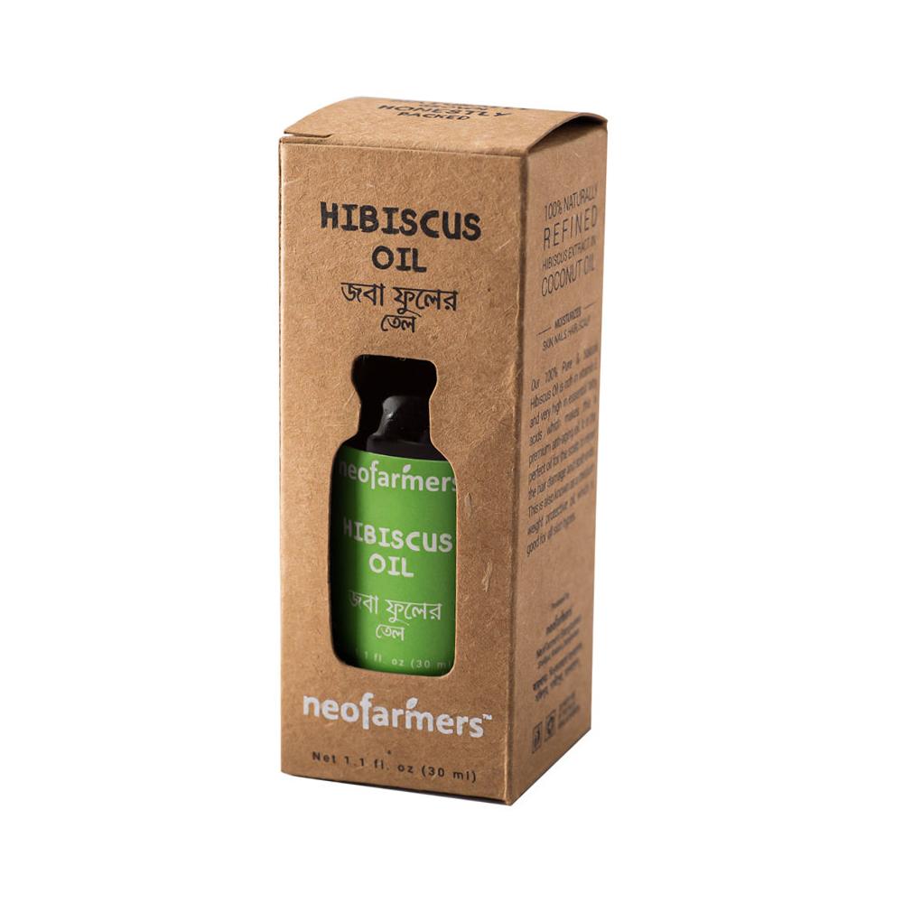 Neofarmers Cold pressed naturally refined Hibiscus Oil – 30ml