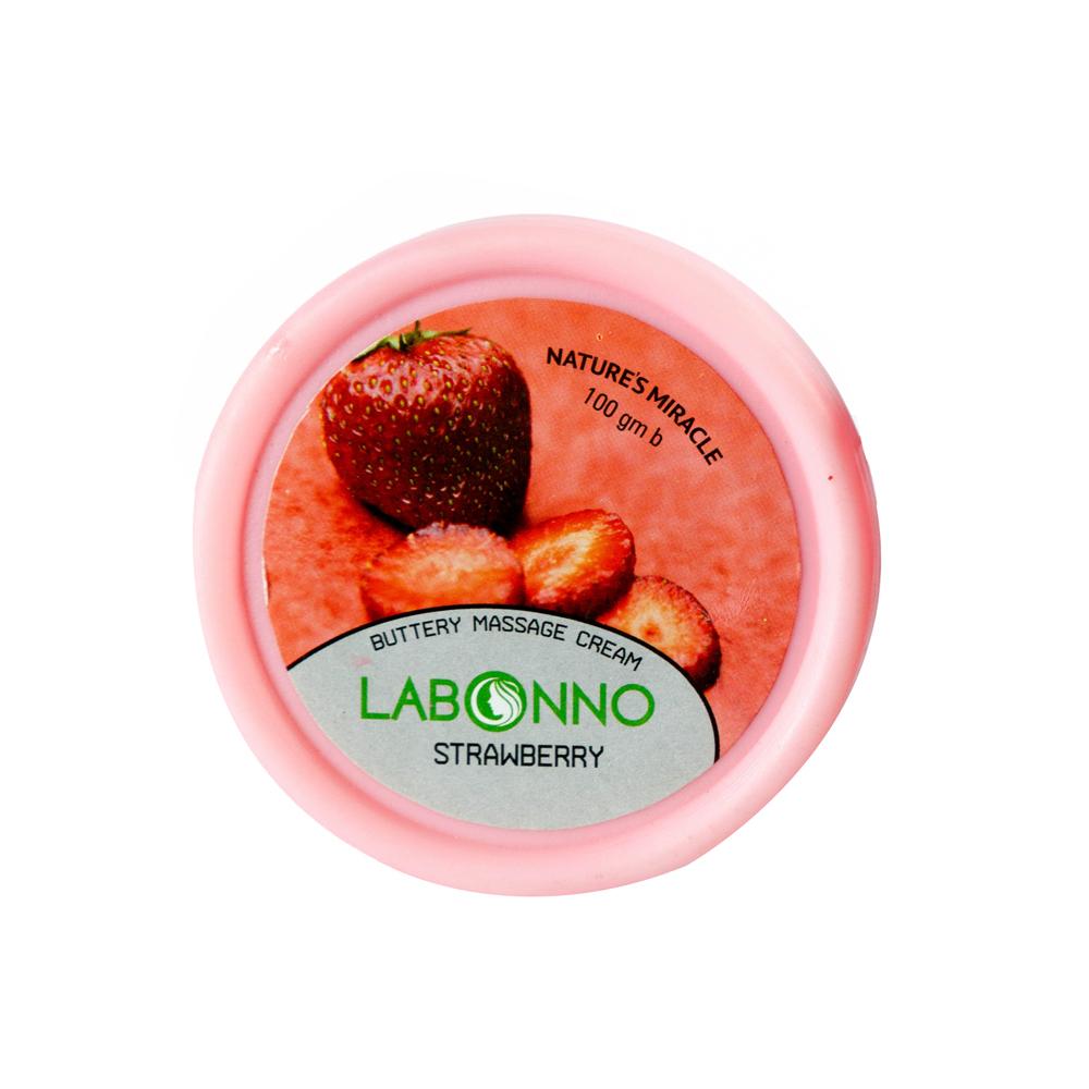 LABONNO Strawberry Buttery Massage Cream – 100gm