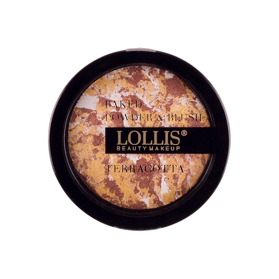 Lollis Terracotta Baked Powder & Blush 03 – 12gm