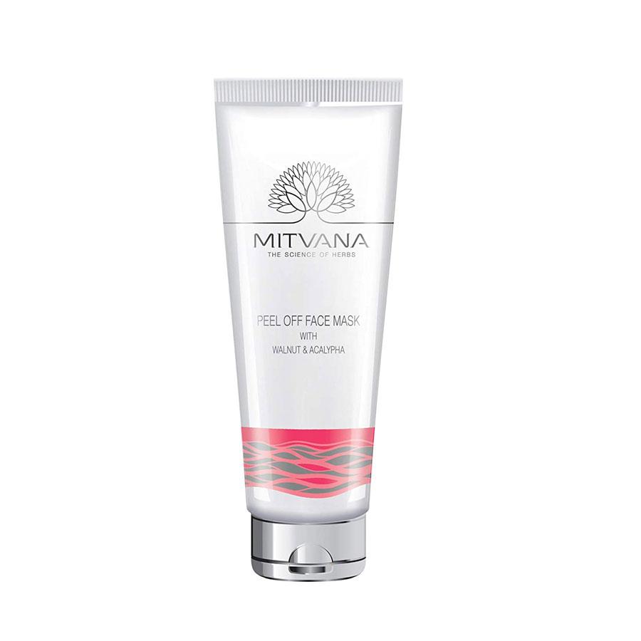 Mitvana Peel Off Face Mask With Walnut & Acalypha – 100ml
