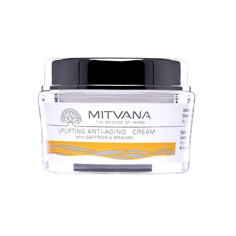 Mitvana Uplifting Anti Aging Cream With Saffron & Brahmi – 50gm
